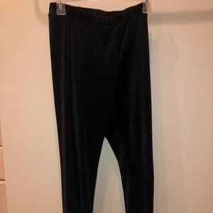 Black Velvet Joggers